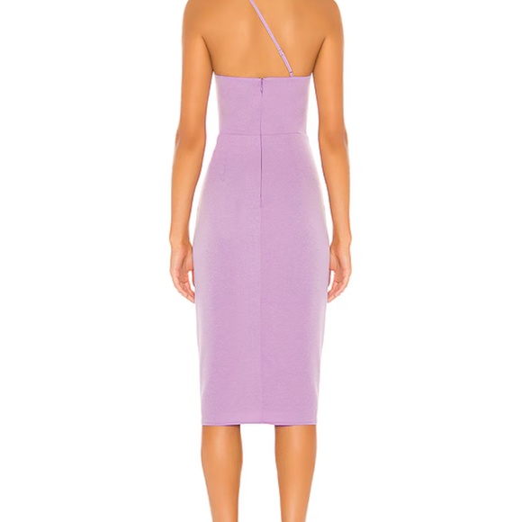 Lovers and Friends Lazo Midi Dress In Lilac Size M - Picture 4 of 11